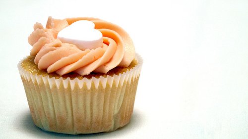 Cupcake with frosting