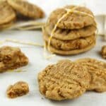 biscuits au beurre d'arachide sans cassonade
