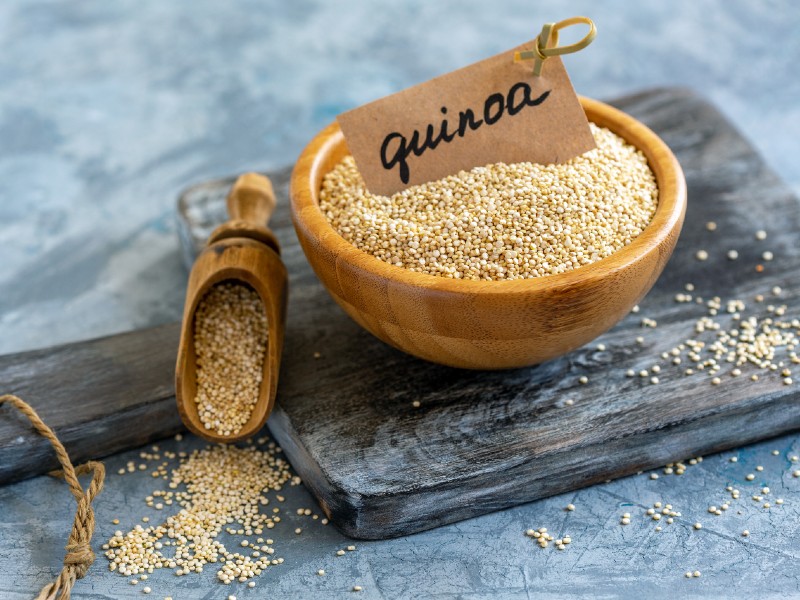 Cuisson du quinoa dans le cuiseur à riz Aroma