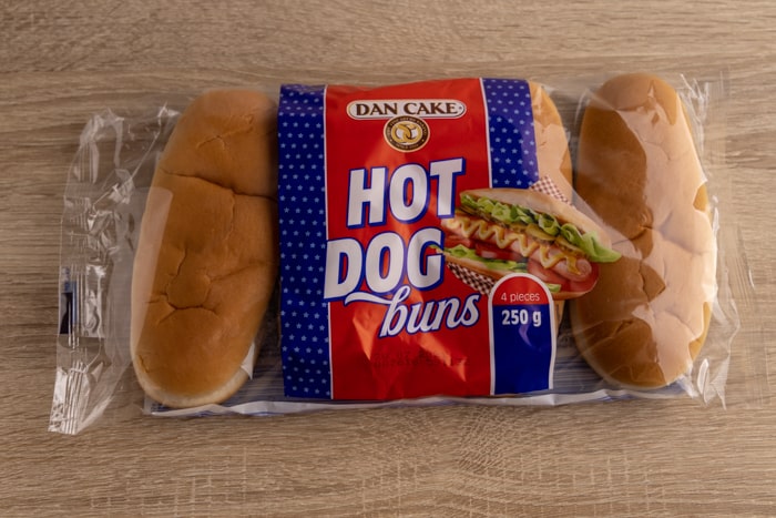 Paquet de pains à hot-dog