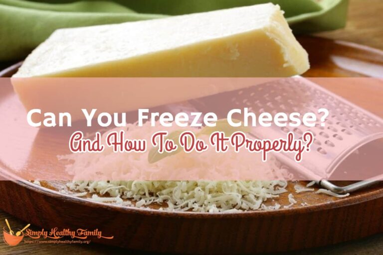 Pouvez-vous congeler du fromage?  Et comment faites-vous cela correctement?