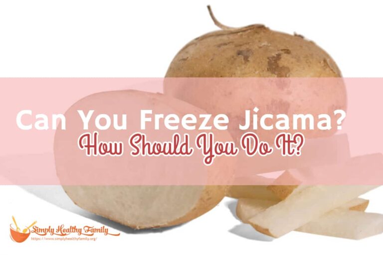 Pouvez-vous congeler le Jicama ?  Comment devriez-vous le faire?