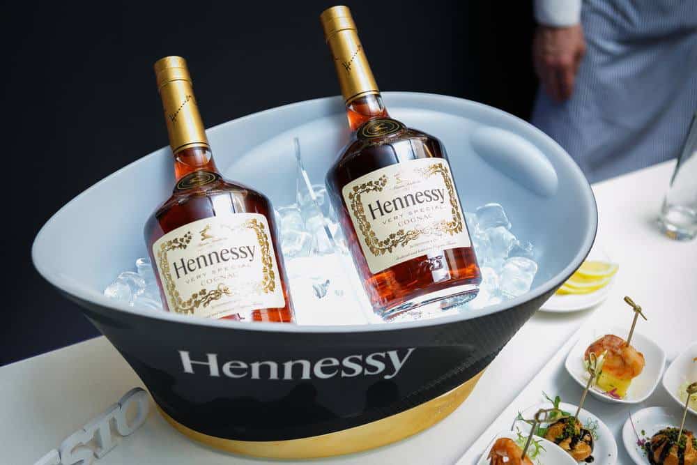 Hennessy dans la glacière
